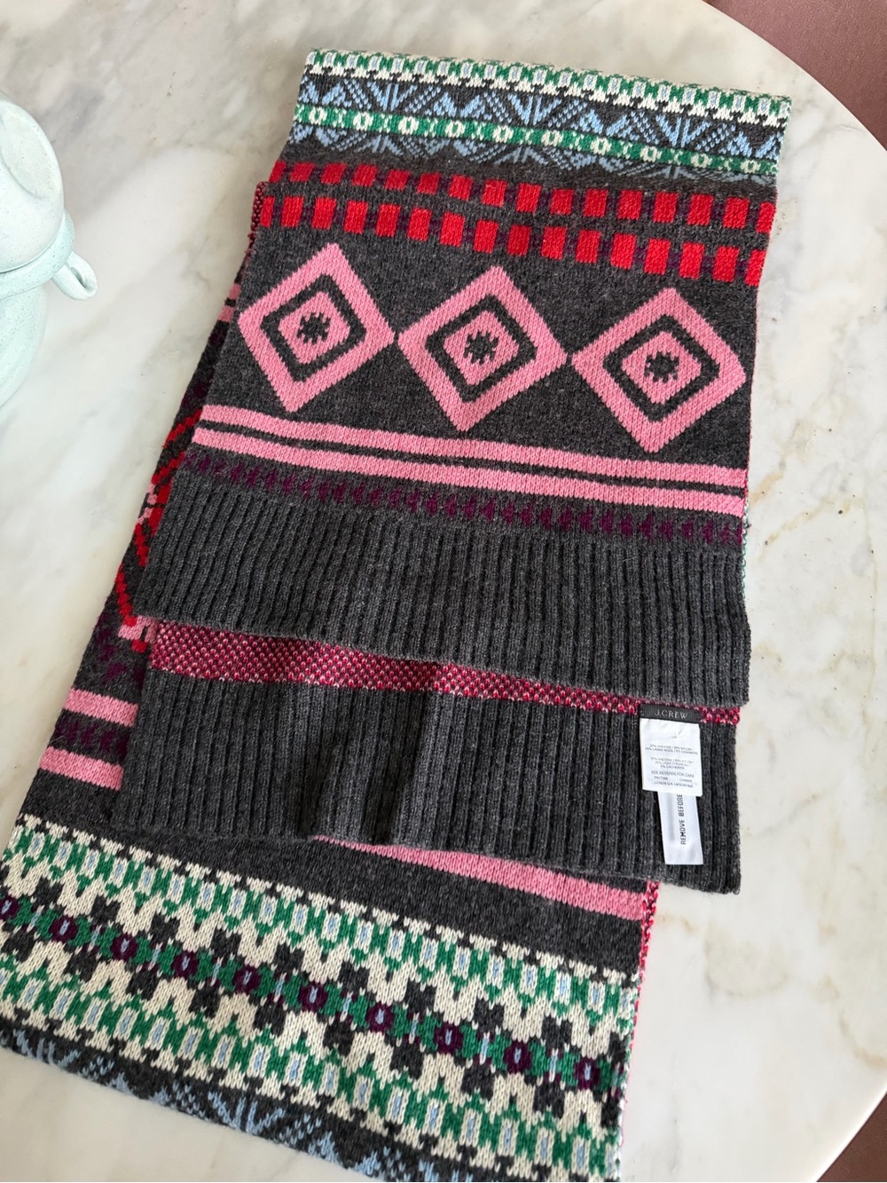 J.Crew Fair Isle Sweater Scarf